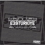 Resim Sticker Works E39 Türkiye Grup Hologram Sticker 