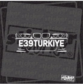 Resim Sticker Works E39 Türkiye Grup Hologram Sticker 