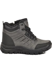 Resim Walkway 700 Kaymaz Kürklü Soğuğa Dirençli Füme Unisex Bot 
