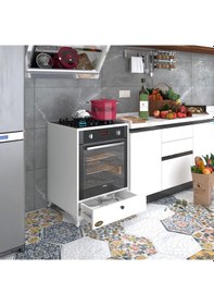 Resim Kenzlife Ankastre Modülü Kabini Fosfat Byz Fırın Ocak Dolabı Çekm 