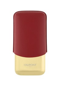 Resim S.t. Dupont Romeo & Juliete Bordo Üçlü Puro Kılıfı 183350 - Tr9062 