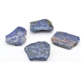 Resim Hakiki Doğal Sodalit Taşı Kaya Parçası 