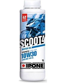 Resim Ipone Scoot 4 10w30 4t Sentetik Scooter Motosiklet Yağı 1l 