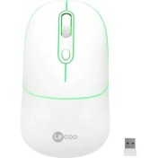 Resim Lenovo Lecoo WS210 Kablosuz/bluetooth 1600DPI (Şarj Edilebilir) Beyaz Mouse 