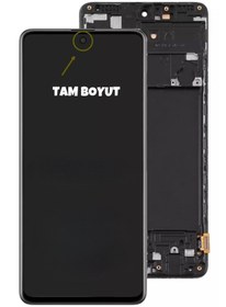 Resim Samsung Galaxy Uyumlu A71 Sm A715f Lcd Ekran Dokunmatik Çıtalı Tft 