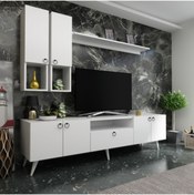 Resim Myniture Home & Living Festival Tv Ünitesi Q3023-1 Beyaz 