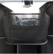 Resim Sones 3 Pcs Araba Koltuğu Asılı Saklama Çantası, Stil: Cepsiz Siyah 