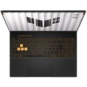 Resim Asus Tuf Gaming F16 FX608JMR-RV024HMF49 i7-14650HX 48GB DDR5 1 TB SSD RTX5060 8GB GDDR7 16" WUXGA W10P Dizüstü Bilgisayar 