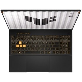 Resim Asus Tuf Gaming F16 FX608JMR-RV024HMF49 i7-14650HX 48GB DDR5 1 TB SSD RTX5060 8GB GDDR7 16" WUXGA W10P Dizüstü Bilgisayar 
