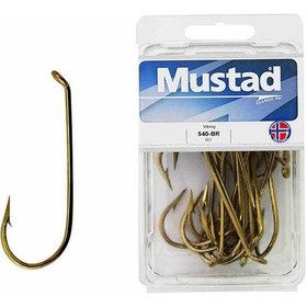 Resim Mustad Olta İğnesi 540 25 li BRONZ NO:3-0 