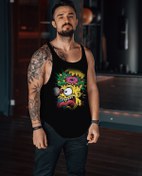 Resim Freeyez Simpsons Gym Fitness Tank Top Sporcu Atleti 