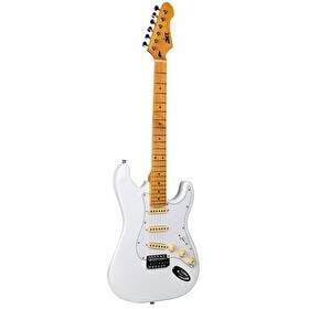 Resim Dmx Guitars DAS 100 Polar White Elektro Gitar 