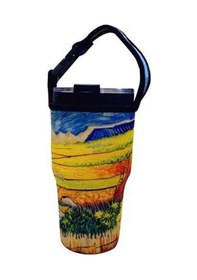 Resim Trendooze 30 Oz Vakumlu Tumbler Kılıfı, Taşıyıcı Tutucu, Yumuşak Korumalı Çok Renkli 