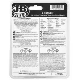 Resim JB Weld Pro Size ( Industro Weld )- Çiftli Epoksi Yapıştırıcı Ve Tamir Macunu 282 Gr. 