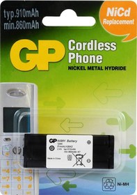 Resim GP T390 2.4V 910 mAh Telsiz Telefon Pili 
