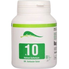 Resim Schüssler Tuzları Actomins Nr 10 Natrium Sulfuricum 400 Tablet 