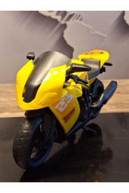 Resim molmo SARI FIRTINA MOTORSİKLET 30cM 