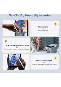 Resim Bix Sp01 Apple Uyumlu iPad Mini/pro/air Tablet Dokunmatik Bluetooth Stylus Yazı Ve Çizim Kalemi 