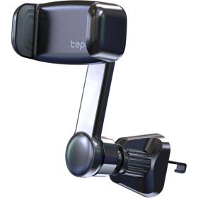 Resim Boğazören Yanlardan Sabitlemeli Kıskaclı Araba Telefon TUTUCU(ESNEK+360° Ayarlana Bilir+Stand Olarak Kullanım) 