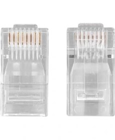 Resim COB8P 50'li Paket Cat5 Cat6 RJ45 Jack Ethernet Internet Modem Kablosu Soketi Network Tüm Cat5 Cat6 Uyumlu Soket RJ45 Jack 