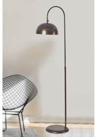 Resim Lambader Eskitme Metal Gövde Modern Tasarım Ayarlanabilir Başlık Yerden Dekoratif Aydınlatma 160 Cm - Eskitme 