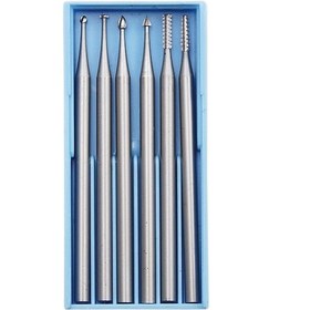 Resim Sones 2.35mm Saplı Tungsten Çelik Gravür Kesici Elektrikli İçi Boş Yeni Diş Açma Makinesi Zeytin Çekirdeği Oyma Kesici, Boyut: 1.5mm 