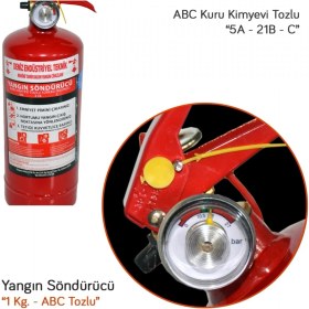 Resim Nyf D.e.t. Yangın Söndürücü 1 kg Ce + Tse Belgeli 