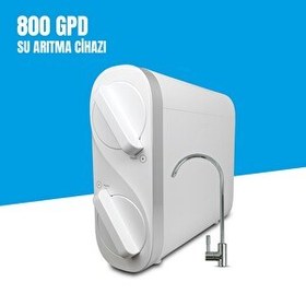 Resim İdeal Mağaza Yeni Nesil 800 Gpd Su Arıtma Arıtma Cihazı - Beyaz 