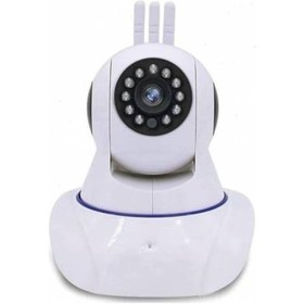 Resim Gece Görüşlü HD 360 Derece WIFI IP Bebek Kamerası 