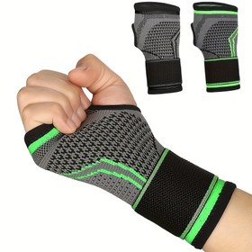 Resim 1 Adet Ayarlanabilir Bilek Bandı - Fitness, Spor ve Ağırlık Kaldırma için İdeal Bilek Sıkıştırıcı Sarma - Egzersizler & Aktiviteler Sırasında El Stabilitesi ve Konfor İçin Dayanıklı Bilek Destek Bandajı 