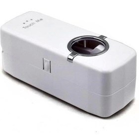 Resim Otomatik Diş Macunu Sıkacağı Ve 5 Adet Diş Fırası Tutacağı Diş Fırçalığı Çok Renkli 