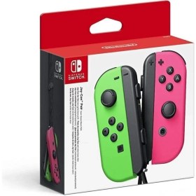 Resim Nintendo Switch Joy-Con Controller Ikili Yeşil ve Pembe 
