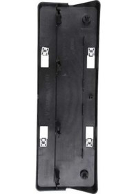 Resim Novahub Ön Tampon Plaka Braketi W205 C-sınıfı Benz İçin 2058804900 Yenisi Siyah 