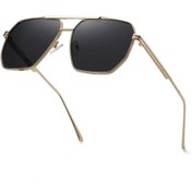 Resim REN accesories Wanete Premium Siyah Cam Büyük Boy Unisex Güneş Gözlüğü /reneyewear 