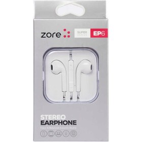 Resim Zore EP6 Süper Seri 3.5mm Jack Giriş Kumandalı Mikrofonlu Kulaklık 