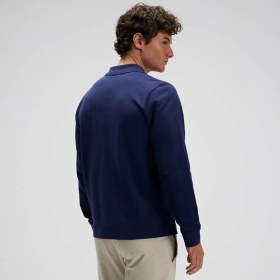 Resim Ellesse Em582-nv Erkek Polo Yaka Sweatshirt - Lacivert Lacivert 