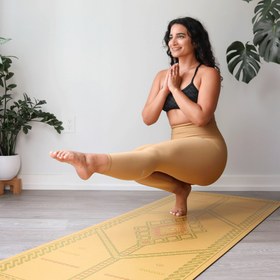 Resim LIFORME MAJESTIC CARPET YOGA MATI / GOLDEN SAND / Ücretsiz Mat Çantası Hediye 