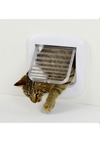 Resim Kerbl 4 Yollu Kedi Kapısı 156 x 150 MM 