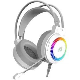 Resim Gamebooster Hammer 7.1 Rainbow Beyaz Gaming Kulaklık H02W 