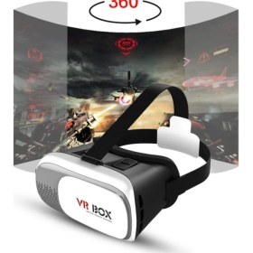 Resim Pazariz 3D Sanal Gerçeklik Gözlüğü Universal Uyumlu Siyah Renkli Model ile Gelişmiş Özellikler 