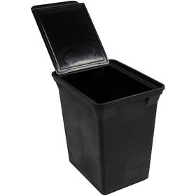 Resim Qutu Q-Trash Bın 20 L Black Çöp Kovası Siyah 