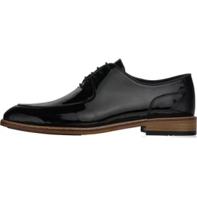 Resim Costo Shoes GS1905 Siyah Rugan Deri Vip Serisi Klasik Erkek Kundura Rahat Şık Kalıp 
