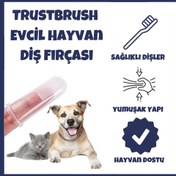 Resim TrustBrush Pet Diş Fırçası 
