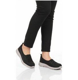 Resim Walkway Siyah Buz Kadın Yürüyüş Ve Spor Ayakkabı Çok Renkli 