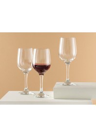 Resim Palma Cam 3'lü Kadeh 395 Ml Şeffaf 