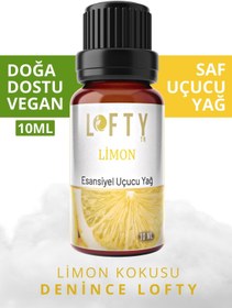 Resim Limon Uçucu Yağ Buhurdanlık Esansı Oda Kokusu Uçucu Esansiyel Yağ Buhur Yağı 10ML 