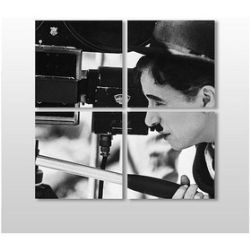 Resim Charlie Chaplin Kanvas Tablo 150x150cm 