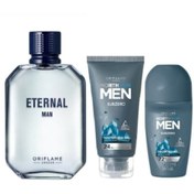 Resim Oriflame Eternal Man Erkek Parfüm 100ml 3 Lü Erkek Bakım Seti 