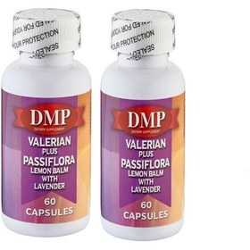 Resim Dmp Valerian.Passiflora.Lemon Balm.Lavanta 120 Kapsül Hap Kutusu 