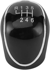 Resim Yinhing 6 Hız Vardiyası Düğmesi, Palanca De Cambios Manuel Hentbol Kol Aksesuar Fit 6 Hızlı Araç Dişli Vites Değiştirme Kuşunu Vardiya Knob Hız 